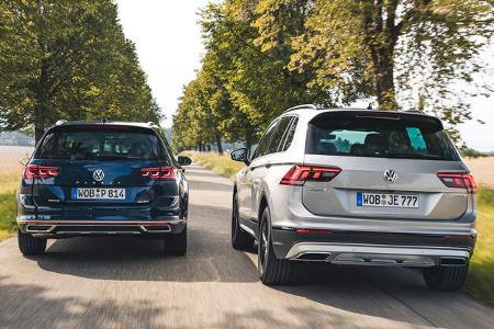 VW Passat Alltrack 2.0 TDI 4Mtotion, VW Tiguan Offroad 2.0 TDI 4Motion, Exterieur