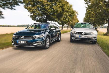 VW Passat Alltrack 2.0 TDI 4Mtotion, VW Tiguan Offroad 2.0 TDI 4Motion, Exterieur