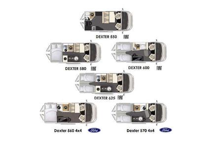 Campingbus Karmann Dexter Modelle