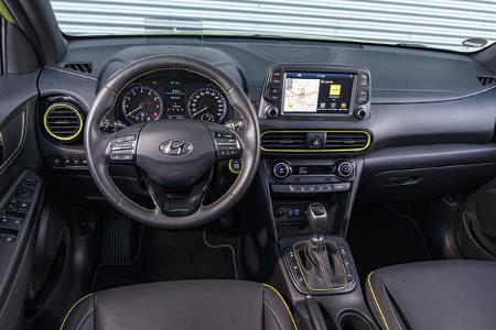 Hyundai Kona 1.0 T-GDI, Interieur