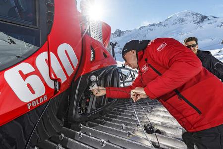 Kässbohrer Pistenbully Polar 600, Exterieur