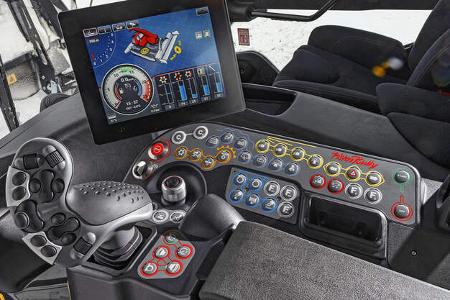 Kässbohrer Pistenbully Polar 600, Interieur