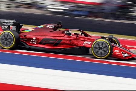 F1 Auto 2021 - Offizielle Bilder
