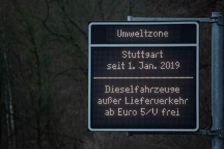 Diesel-Fahrverbot Stuttgart