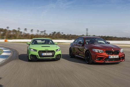 Audi TT RS, BMW M2 Competition, Exterieur Audi TT RS, BMW M2 Competition, Exterieur