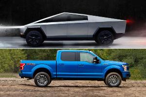 So schneidet der Cybertruck gegen den F-150 ab