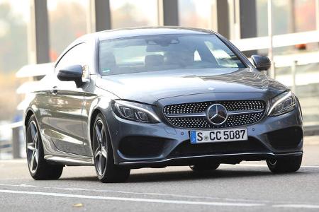 Mercedes C 250 d Coupé, Frontansicht