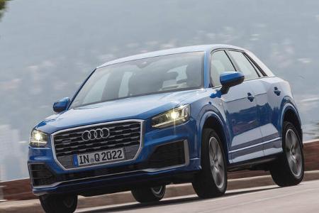 Audi Q2 2.0 TDI Quattro, Frontansicht