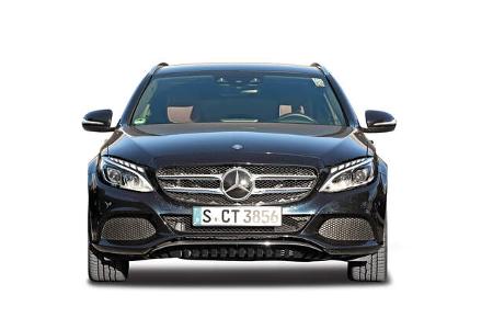 Mercedes C-Klasse, Abgastest auf der Straße, AMS2515