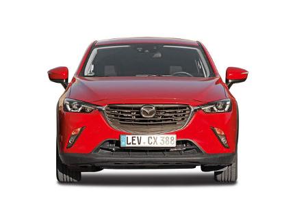 Mazda CX-3, Abgastest auf der Straße, AMS2515