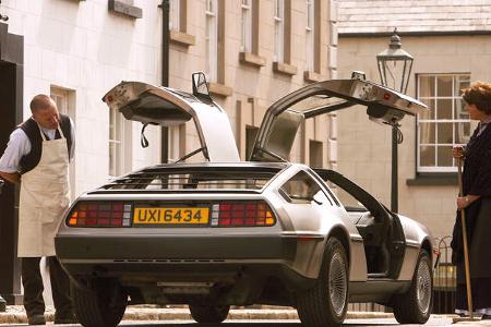 DeLorean DMC 12, Heckansicht