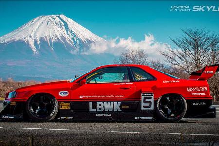 01/2020, Liberty Walk Nissan Skyline R34 Widebody