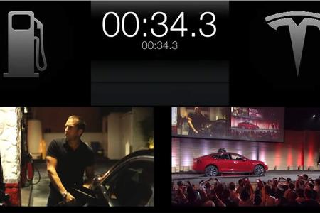 Tesla Battery Swap Event 2013