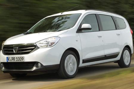 Dacia Lodgy, Frontansicht