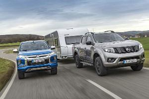 Pick-ups mit starkem Motor für Caravaner