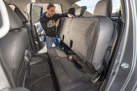 Nissan Navara im Zugwagentest