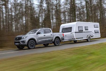Nissan Navara im Zugwagentest
