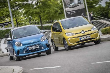 Smart EQ Forfour Passion, VW e-Up Style, Exterieur