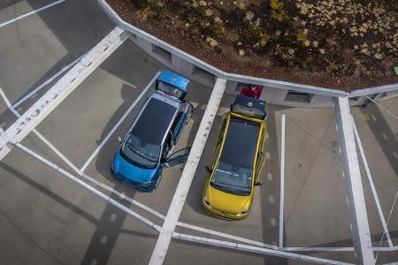 Smart EQ Forfour Passion, VW e-Up Style, Exterieur