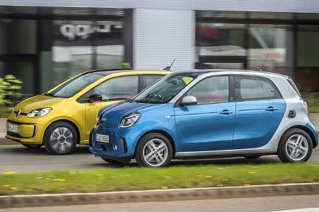 Smart EQ Forfour Passion, VW e-Up Style, Exterieur