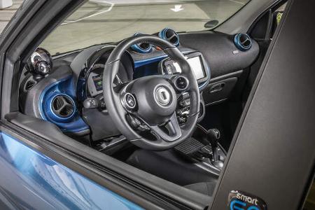 Smart EQ Forfour Passion, Interieur