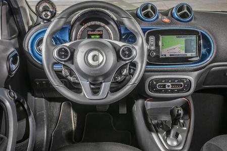 Smart EQ Forfour Passion, Interieur