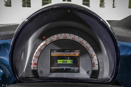 Smart EQ Forfour Passion, Interieur