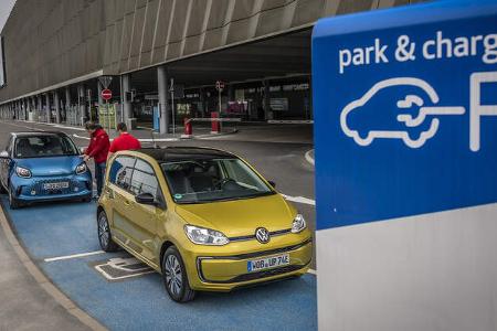 Smart EQ Forfour Passion, VW e-Up Style, Exterieur