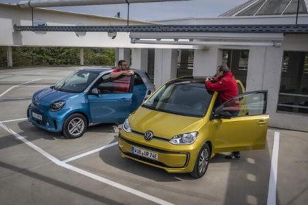 Smart EQ Forfour Passion, VW e-Up Style, Exterieur