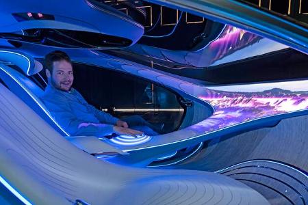 Mercedes Vision AVTR Mitfahrt