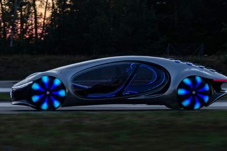 Mercedes Vision AVTR Mitfahrt