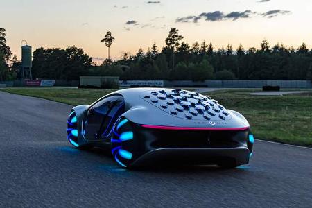 Mercedes Vision AVTR Mitfahrt