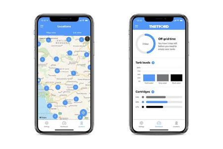 Thetford Indus Toilettensystem App