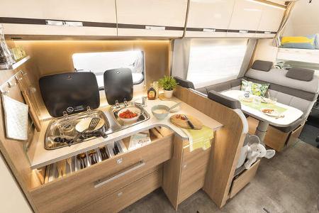 Küche im Wohnmobil