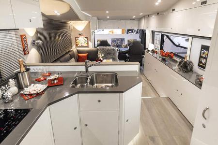 Küche im Wohnmobil