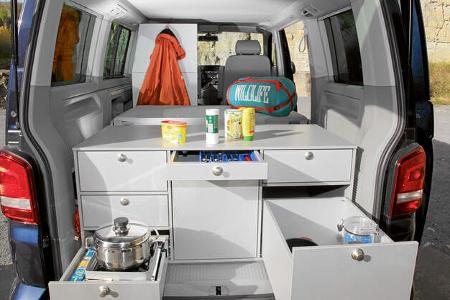 Vanessa Heckküche im Wohnmobil