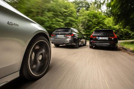 BMW M340i Touring xDrive, Mercedes-AMG C 43 T 4Matic, Volvo V60 T8 Polestar Engineered, Exterieur