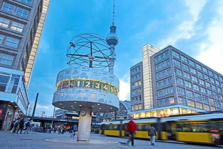 Weltzeituhr am Alexanderplatz
