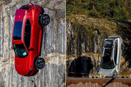 11/2020, Kran-Crashtest von Volvo