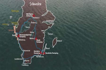 Wohnmobil-Tour Schweden