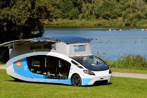 Solarbetriebenes Wohnmobil vor Jungfernfahrt