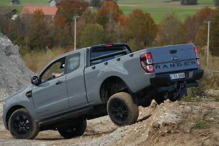 Ford Ranger Wolftrak Extrakabine (2021) Fahrbericht