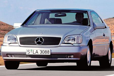 Mercedes-Benz 600 SEC/CL 600, Frontansicht