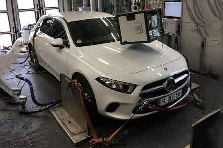 Emissionen E-Fuels beim Abgastest