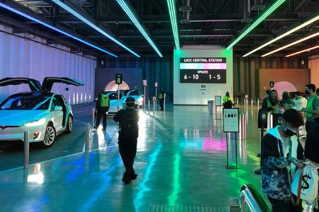 Boring Company Las Vegas Convention Center Loop