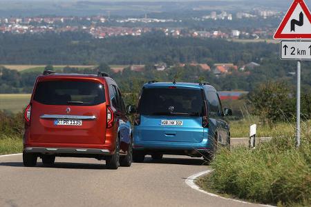 VW Caddy, Renault Kangoo