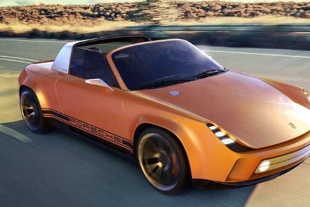 Porsche 914 Boxster Umbau Projekt Design Render
