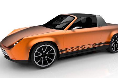 Porsche 914 Boxster Umbau Projekt Design Render