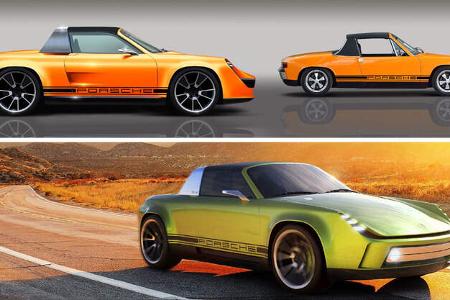 Porsche 914 Boxster Umbau Projekt Design Render