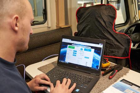 Einbau Oyster Connect Becker RO Wlan-Router Einbauen